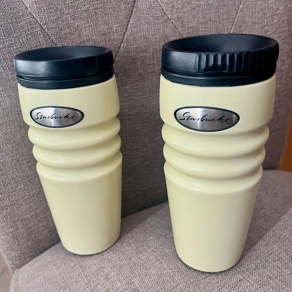 Set of 2 Vintage Starbucks Tumblers | 16 oz